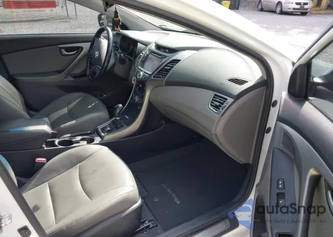 2015 Hyundai Elantra Limited from USA, damaged, VIN 5NPDH4AE7FH607777